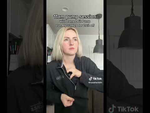 Pumping Session with Zomee Fit Wearable Breast pump #shorts #breastfeeding #breastpump