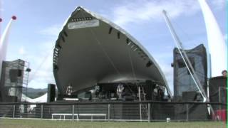 Stripmall Religion (live soundcheck) ... Sam Roberts Band HQ at the Big Time Out 2009