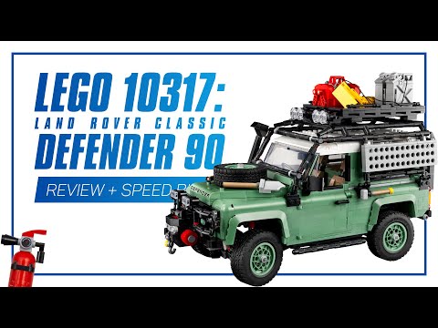 LEGO 10317: Land Rover Classic Defender 90 - HANDS-ON REVIEW