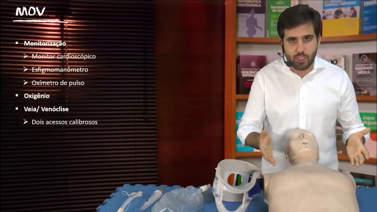 ATLS (Advanced Trauma Life Support) - Aula Emergências Médicas Sanar agora no SanarFlix