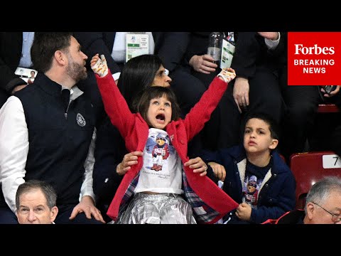 VP JD Vance, Secretary Of State Marco Rubio, And Their Families Attend The Olympics In Milan, Italy