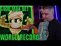 World RECORD BREAKING JACKPOT Ever On Mo Mo Mo Mummy Slot 400 MAX BET