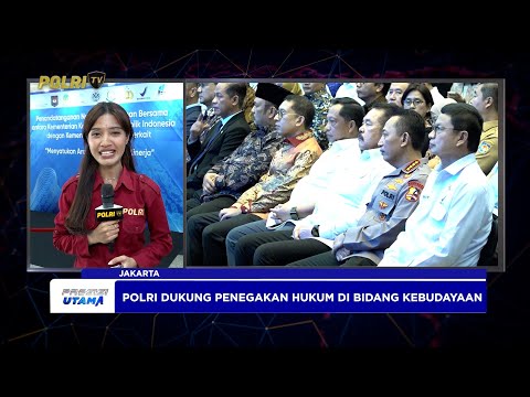 LIVE REPORT - PENANDATANGANAN NOTA KESEPAHAMAN POLRI DAN KEMENTERIAN KEBUDAYAAN RI