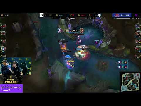 Sneaky reaction to EG Danny Pentakill and baron steal against TL