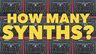 Video thumbnail for One synth that sounds like four! Impulse Command from Analogue Solutions // Superbooth 2019 by DivKid
