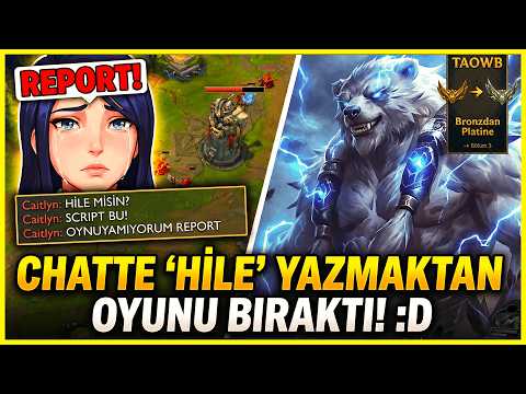 VOLIBEAR, YOU'RE A CHEATER! (I made Caitlyn cry in Top Lane)