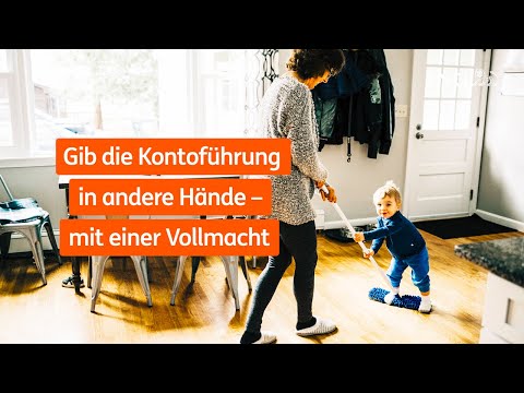 Vollmacht für die Kontoführung vergeben im Online-Banking
