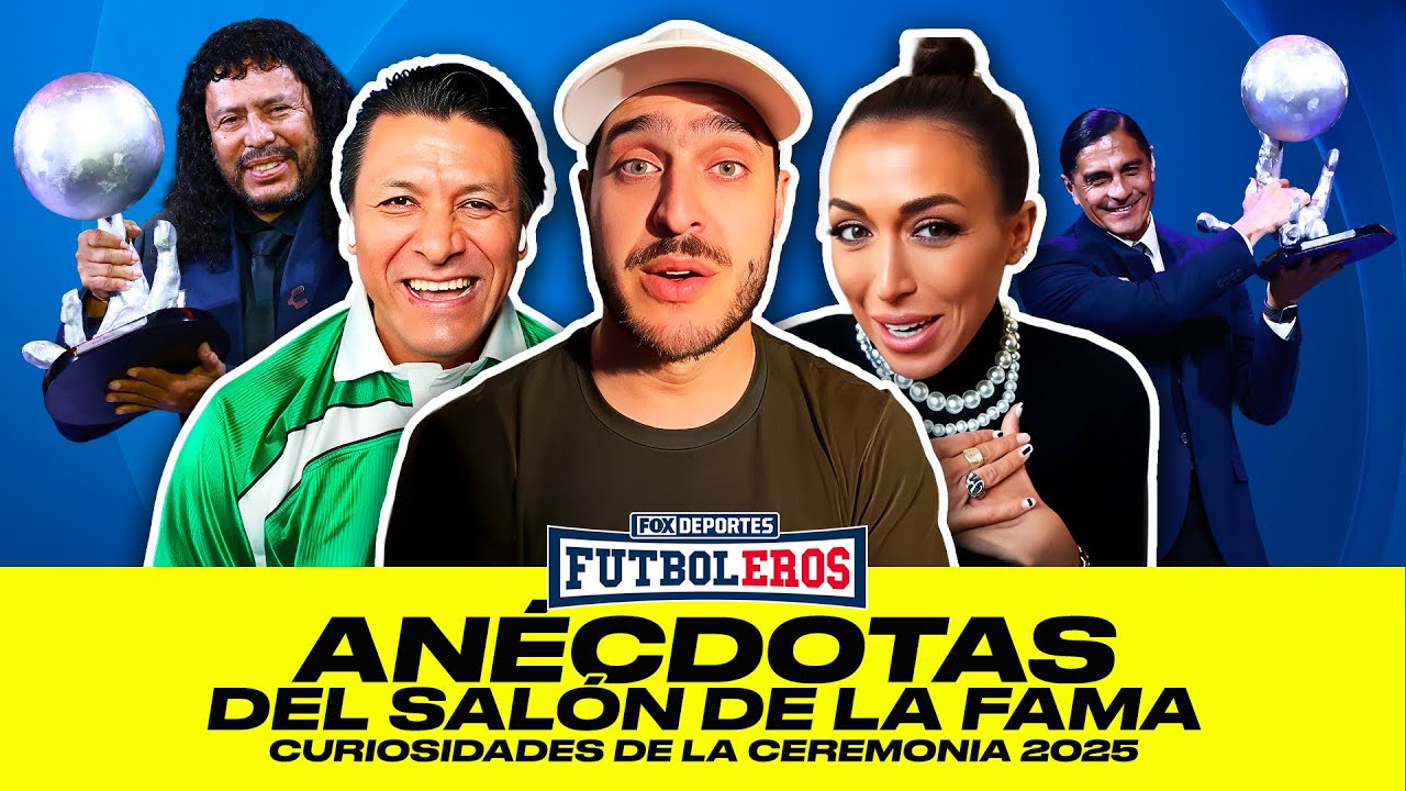 CEREMONIA INOLVIDABLE. 🤩 Claudio Suárez nos cuenta anécdotas del Salón de la Fama | Futboleros Ep.15