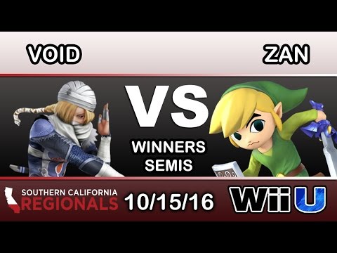 SCR 2016 - CLG | VoiD (Sheik) Vs. PG FAD | Zan (Toon Link) Winners Semis - Smash Wii U