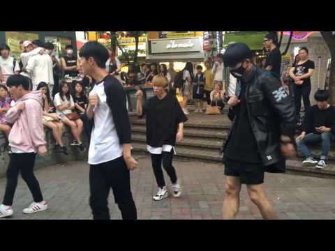 160601 DOB in Hongdae BTS - Danger 디오비 홍대공연