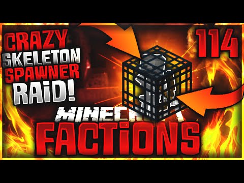 "CRAZY SKELETON SPAWNER RAID!" - Minecraft Archon FACTIONS Server Lets Play - Ep.114 (Archon Cyanx)