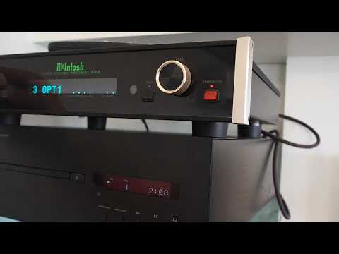Teste McIntosh D100 e Yamaha cd-s1000