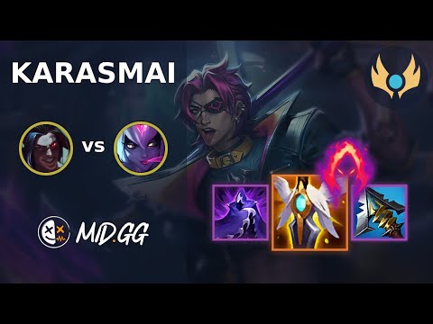 MID.GG: [ KarasMai ] Kayn JUNGLE vs Evelynn | NA CHALLENGER | LOL Season 2025