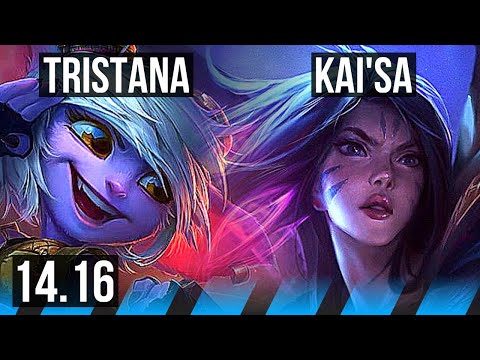 TRISTANA vs KAI'SA (MID) | 9k comeback | EUW Master | 14.16