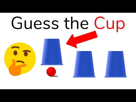 Only 1% can Guess the Cup