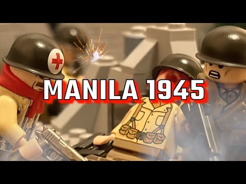 LEGO WWII - Battle of Manila 1945 (Full) - Stop-Motion Brickfilm