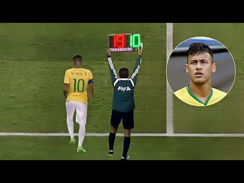 O DIA QUE O NEYMAR ENTROU E DECIDIU O JOGO PARA O BRASIL
