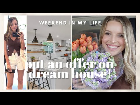 VLOG: Put an Offer in on My DREAM House, Weekend in my Life, Lazy Saturday, Errand + Date Night
