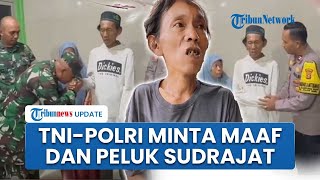 Momen TNI & Polisi Minta Maaf ke Pedagang yang Dituduh Pakai Spons, Dihadiahi Sepeda Motor Baru