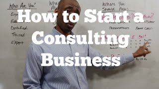 How to Start A Consulting Business