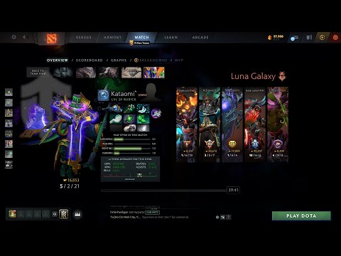 dota2fullmatch - Kataomi` - Rubick - Entity vs  Luna Galaxy - TI 2023