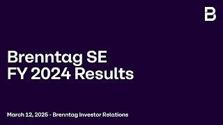 Brenntag SE – Full Year 2024 Results Presentation