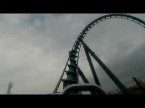 Abyssus - Energylandia - 4K Front Seat POV