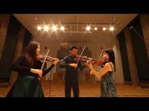 F.Hermann | Capriccio for 3 violins, Op. 2 | Jiyoon Lee | Niek Baar | Mayumi Kanagawa HD