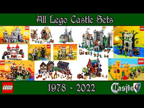 Every Lego Castle Sets from 1978 to 2022 | Presentation