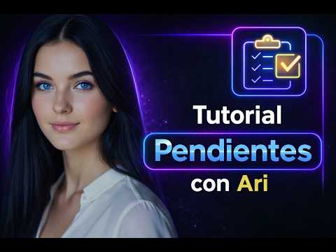 Tutorial de pendientes en Ari en YouTube