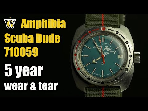 Vostok Amphibia Scuba Dude - 5 year wear update