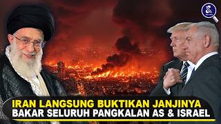 Download lagu Explosions Shake Israel and All US Bases! Iran Immediately Responds to American and Israeli Attacks mp3