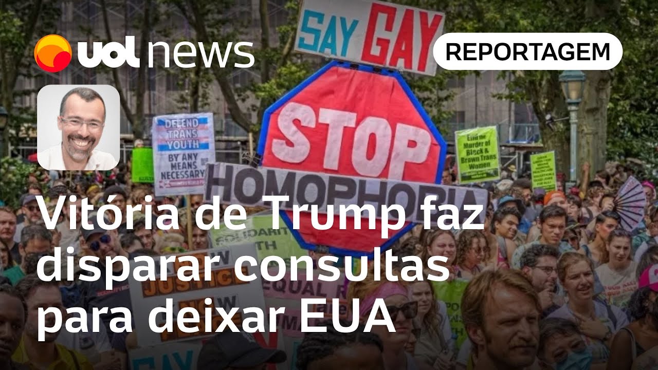 Trump faz disparar consultas para deixar EUA e movimento LGBTQI+ vive medo | Jamil Chade