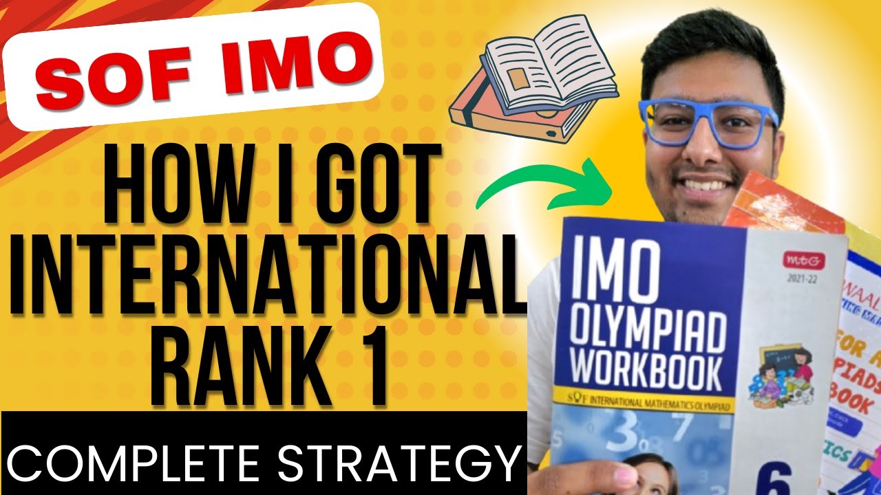 Best Way to Prepare for IMO Exam by SOF | How I Scored International Rank 1 #imo #sof