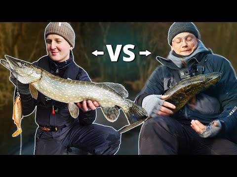 CHALLENGE 🐊 Hvem Fanger Flest Gedder? Søren Vs. Anders!