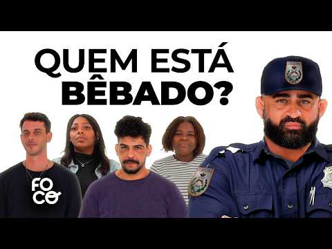 POLICIAL ADIVINHA QUEM ESTÁ BÊBADO