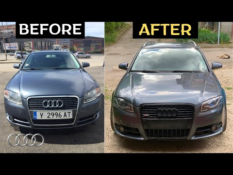 Building an Audi A4 B7 2.0TDI In 5 Minutes | Project Car Transformation