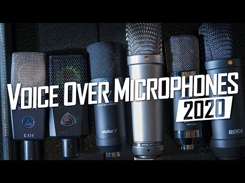 Voice Over Microphones - Samples and Thoughts on Choosing One Which Fits Your Voice