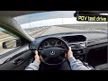 2010 Mercedes E 250 CDI 204 HP W212 POV Test Drive