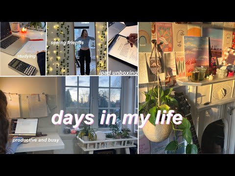 PRODUCTIVE DAYS IN MY LIFE: first week of holidays, self-care, iPad unboxing, seeing friends