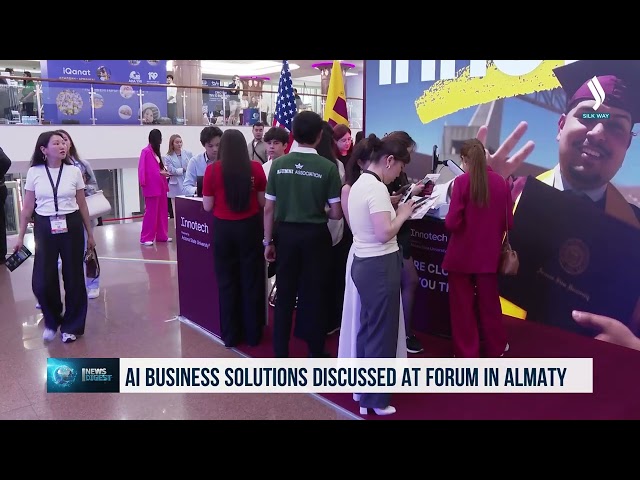 AI business solutions discussed at forum in Almaty