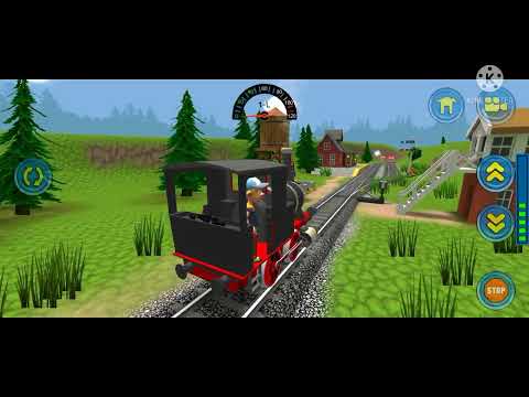 Lego Train Ambulance cartoon - Lego Train Rescue cartoon - Choo choo train kids videos