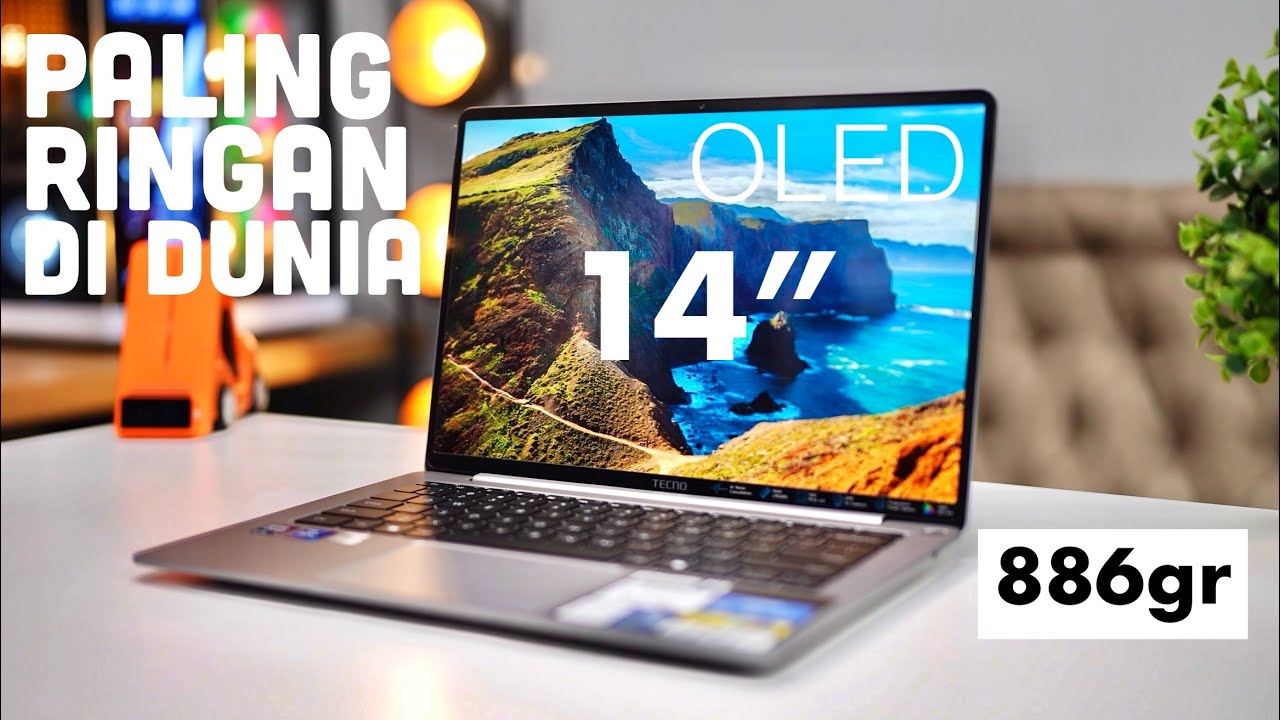 Laptop Ultra-Ringan Ultra-Kenceng Dari TECNO! TECNO MEGABOOK S14!