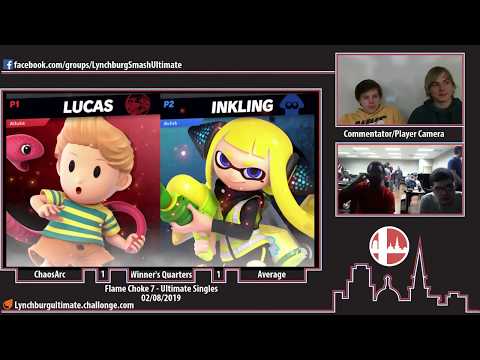 Flame Choke 7 - ChaosArc (Lucas) vs. Average (Inkling) - Winner's Quarters - Ult Singles (2/9/19)