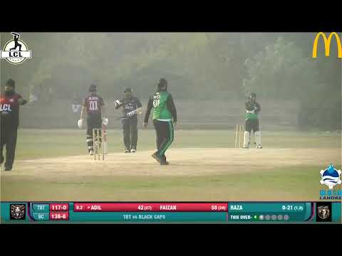 LCL-32 SATURDAY (A) MATCH#05 BLACK CAPS VS THE BULLY TEAM