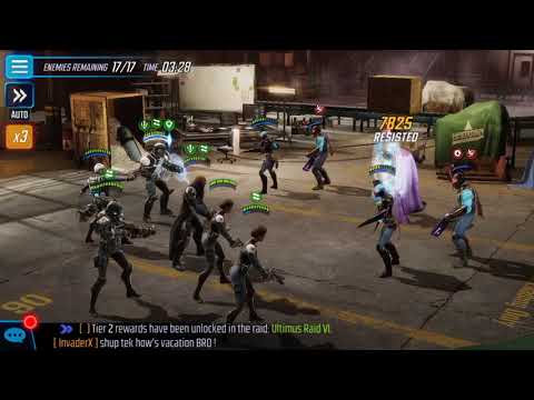 MSF Raid: Ultimus VI E7 One Shot Enter Ultimus Boss Node