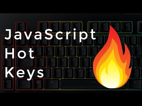 How to Implement Hot Keys into a Website Using JavaScript