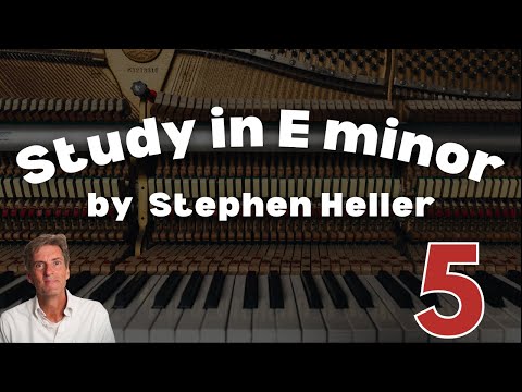 Study in E minor (op.46, no.7) by Stephen Heller: ABRSM Grade 5 Piano (2023 & 2024) - A12