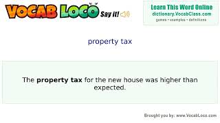 Video thumbnail for property tax