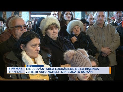 Binecuvântarea lucrărilor de la Biserica „Sfinții Arhangheli” din Bogatu Român